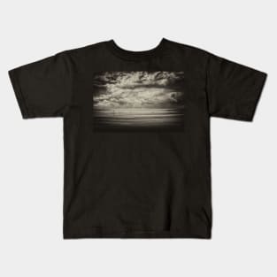 Storm Sky Monochrome Kids T-Shirt